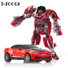 Cool Plastic Alloy Deformation font b Robot b font font b Car b font Toys Anime