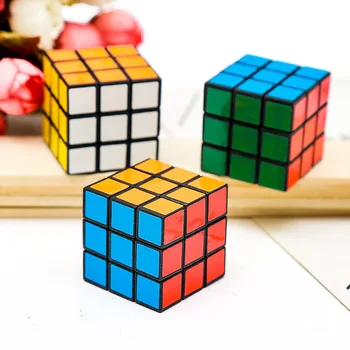 

12 pcs/lot 3cm Small Cube 3x3x3 Kids Mini Smooth Speed Magic Cube Early Educational Puzzle Cube Toys Gifts For Childrens