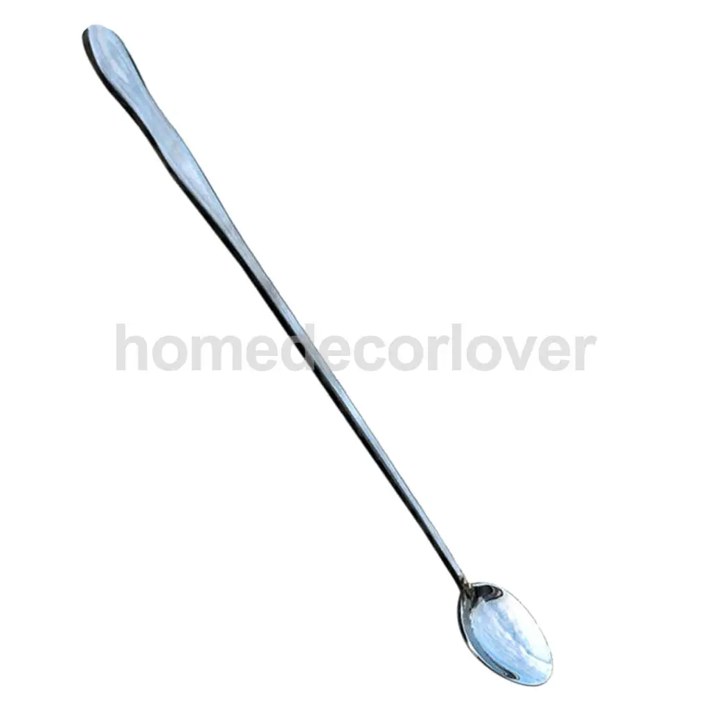 Shaker Mixing Stir Bar Cocktail Spoon Stainless Steel Long Handle- 2 Patterns