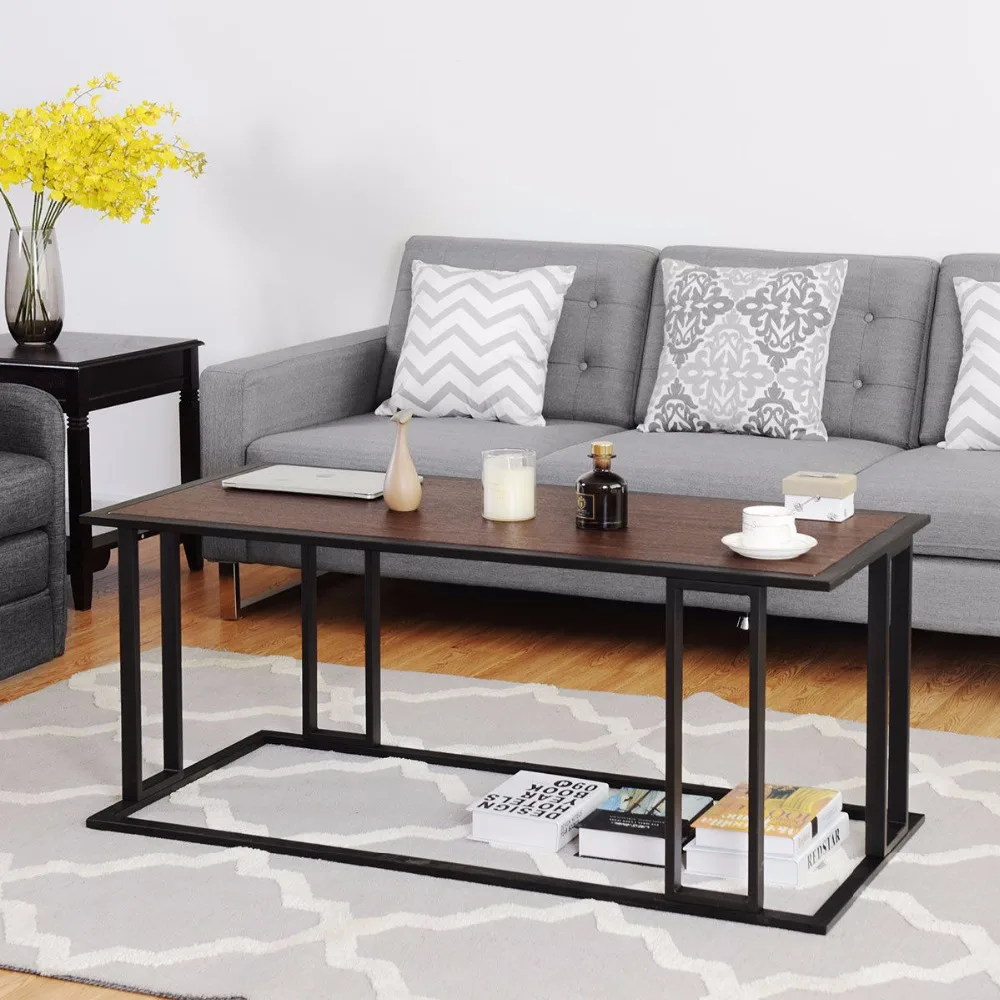 Giantex Coffee Cocktail Accent End Table Side Sofa Living Room Essentials Furniture NEW Living Room Furniture HW58265