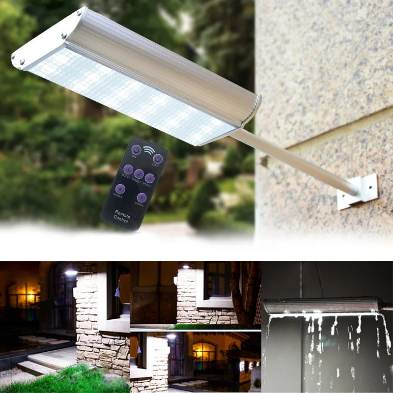 

Solar 70 LEDs Motion Sensor Light Outdoor Garden Path Street Waterproof Wall Lamp ALI88