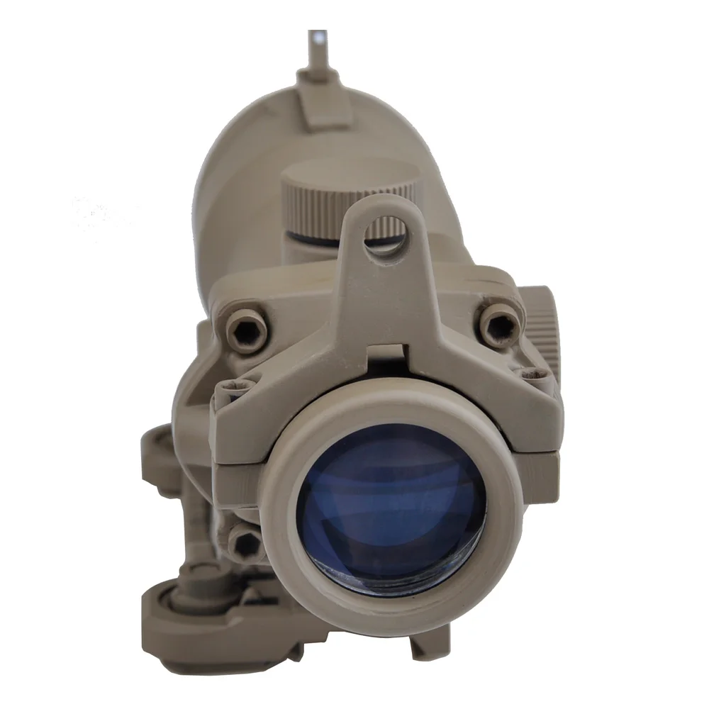 SEIGNEER Тактический ACOG 4x32 винтовка Зрительная труба Зеленая/красная точка железная