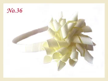 

Free shipping new style 140pcs 2.5'' korker headbands mix color korker hairbands chevron hair bows beadband