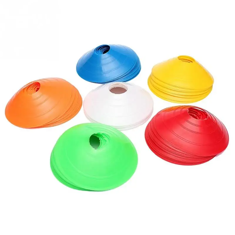 12pcs/lot Football Training Sports Saucer Entertainment 19cm Cones