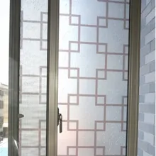 Самоклеющиеся 35 см x 400 см китайский стиль скраб раздвижные двери матовые самоклеющиеся офисные наклейка на оконное стекло