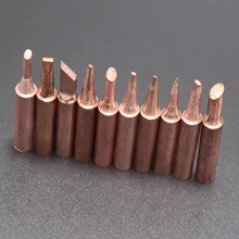 10 шт./компл. из чистой меди паяльник для подключения к Tsui без примесей свинца и паяльник для подключения к 900M-T серии паяльная станция для ремонта