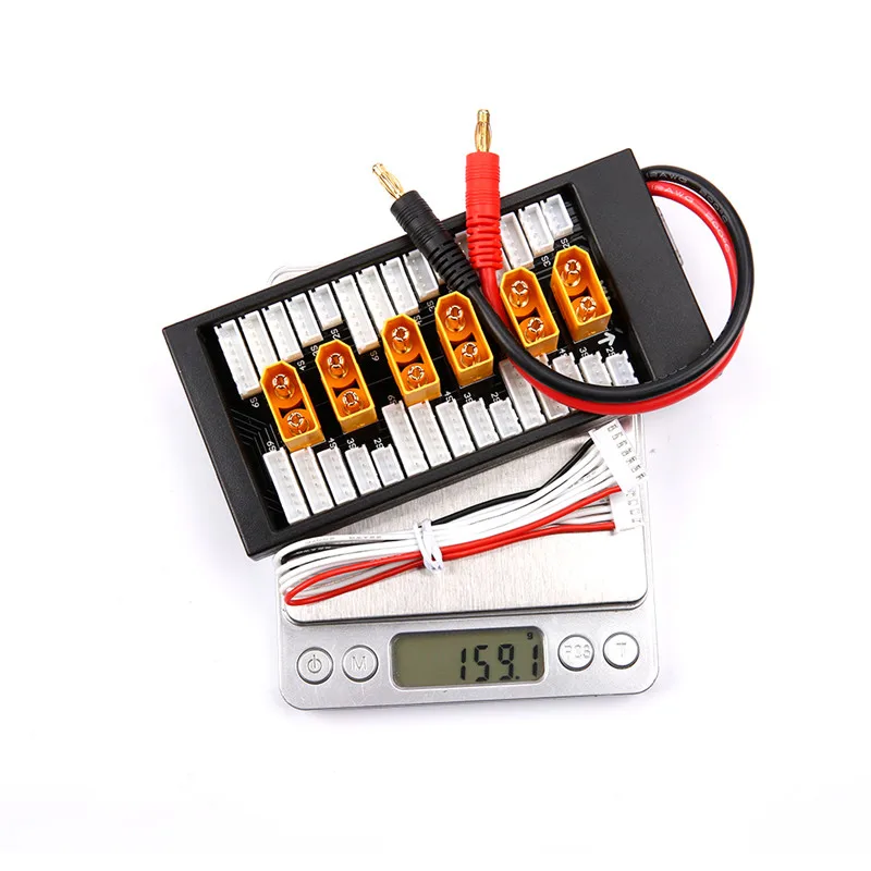 1 шт. Amass V2 JST XH/XT90 Разъем параллельная зарядка плата Lipo мульти батарея заряда