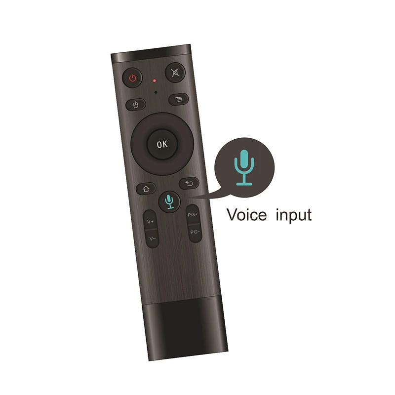 

Voice Control Fly Air Mouse For Gyro Sensing Game, 2.4GHz Wireless Microphone Remote Control For Smart TV,Android Box PC
