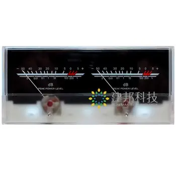 

High Precision VU Head Power Amplifier Level Meter, Pre Stage DB Sound Pressure, Audio Power Band, Backlight P-59WTC