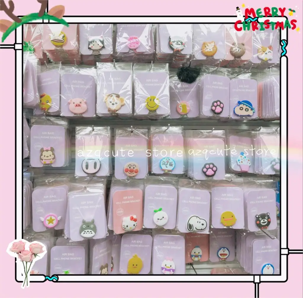 

Cute cartoon Disneys Sailor Moon Mickey Minnie Crayon Shin-chan Bracket for iphone Xs MAX Xr X 6s 7 8 plus For Samsung