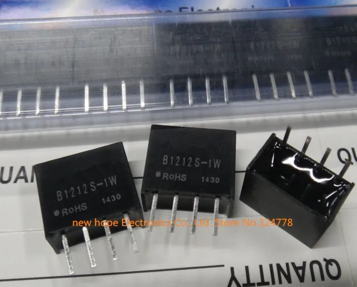 

new hope DC-DC B1212S-1W B1212S-1W SIP4 new Power module 12V turn 12V Isolation module power chip