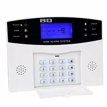 BF-8006-GSM Home Security GSM Alarm System Alarm Host with LCD Call for Intruder Burglar 8 Wired And 99 Wireless Defense Zones wireless wired gsm alarm system with multi languages english french spanish czech romanian voice for option home security alarm