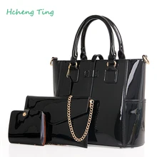 Las mujeres de lujo de Diseño de Alta Calidad Bolsos de Cuero de Las Mujeres Bolsos de Moda Hombro Bolsa de Gran Capacidad Totes 1 Unidades