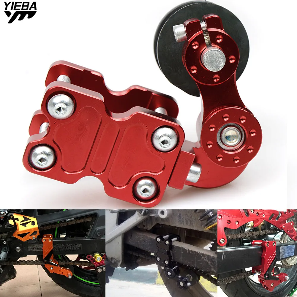 Universal Aluminum Adjuster Chain Tensioner Roller Motorcycle ATV FOR HONDA CRF230F CRF450X CRF250X CRF450R CRF250R 04-16 XR650R