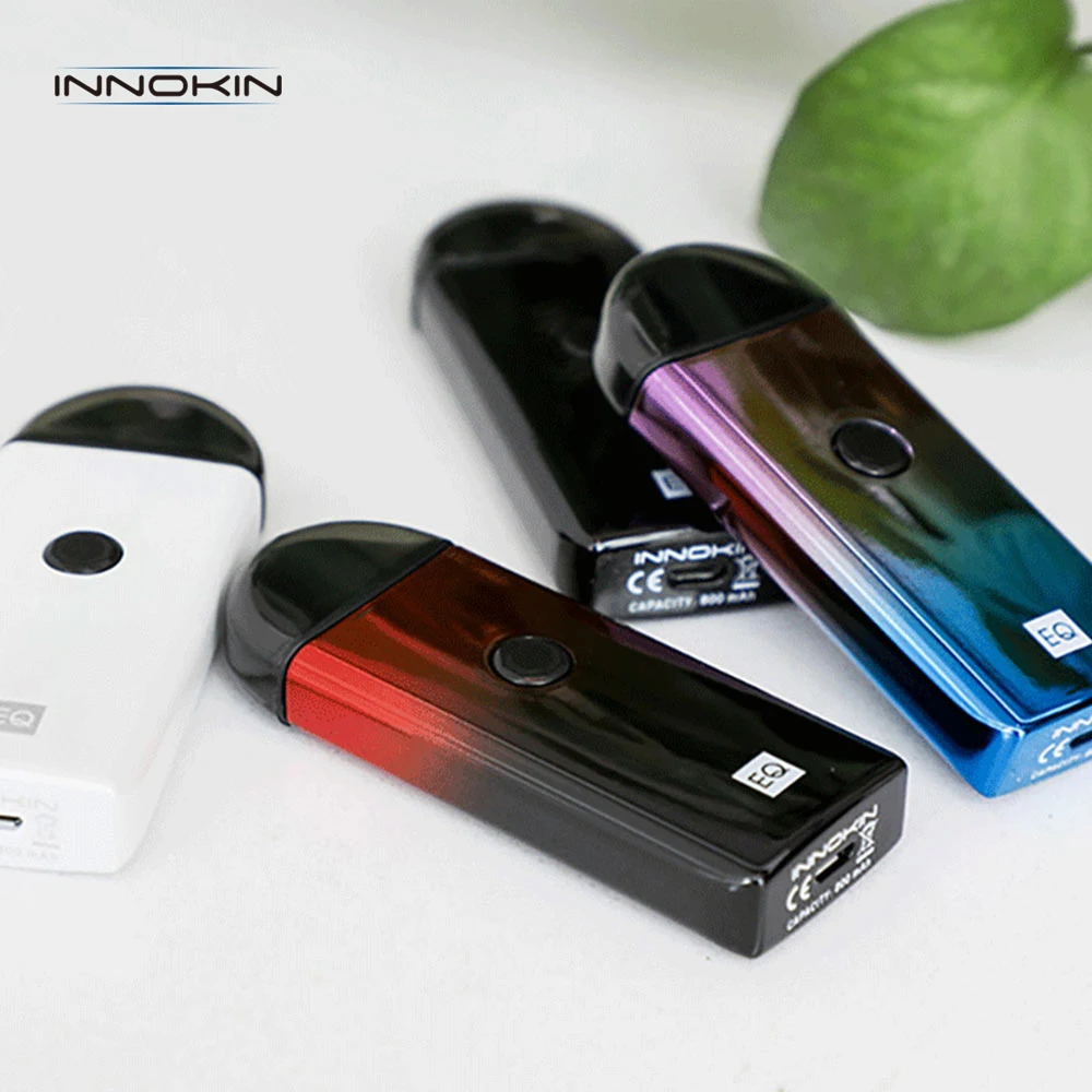 Оригинальный Innokin EQ Pod Vape с 2 мл картриджами 800 мАч встроенный аккумулятор мод вейп