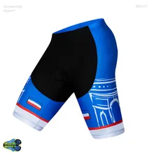 Велоспорт MTB Биб шорты колготки мужские Франция лето лайкра синий Джерси 12D гелевый коврик Команда Pro шоссейный велосипед Горные Горный велосипед одежда