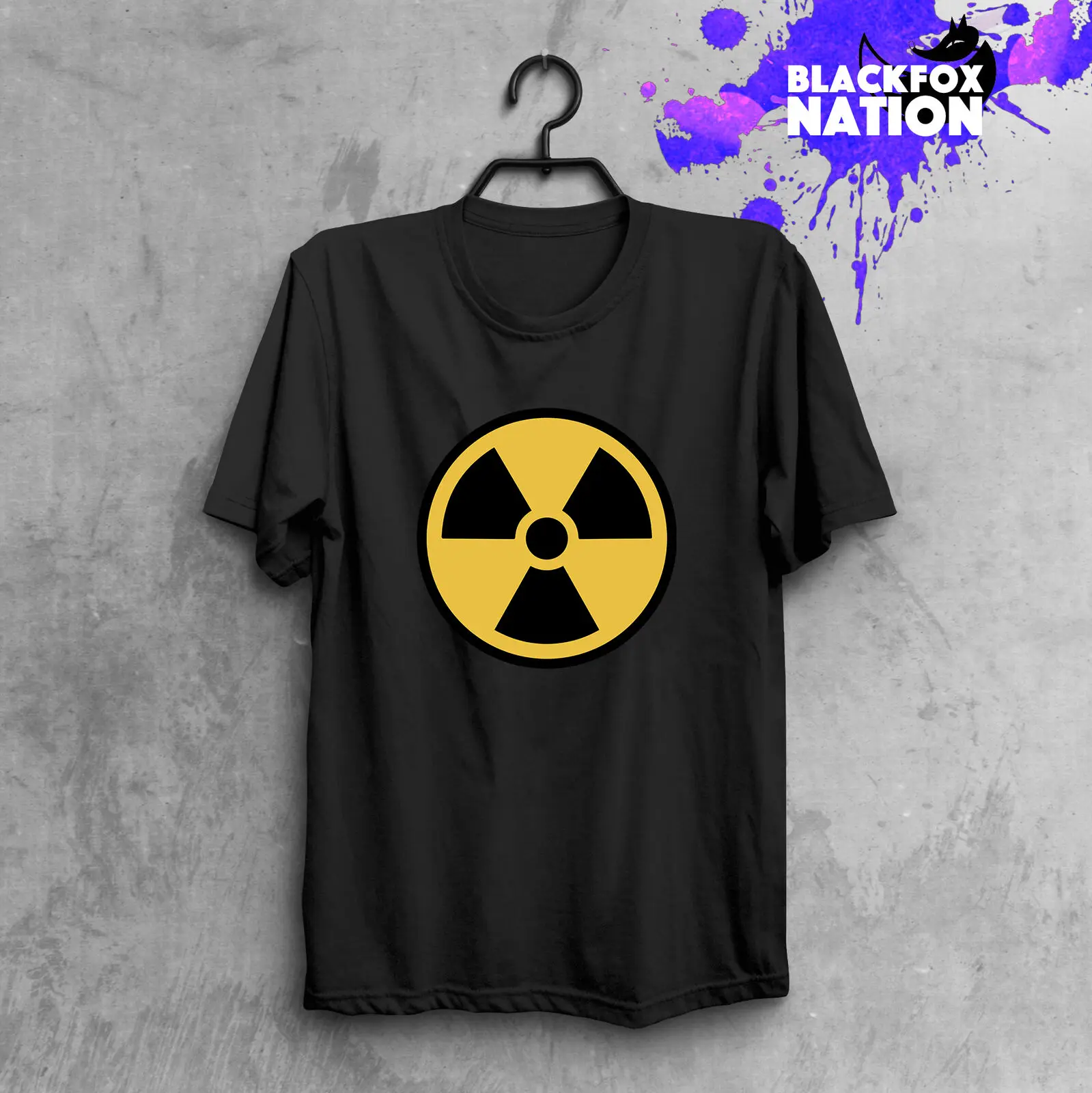 

Chernobyl TV Series T-Shirt Danger Logo Graphic Tumblr Tee Radiation Tee ShirtMale Hip Hop funny Tee Shirts cheap wholesale stre