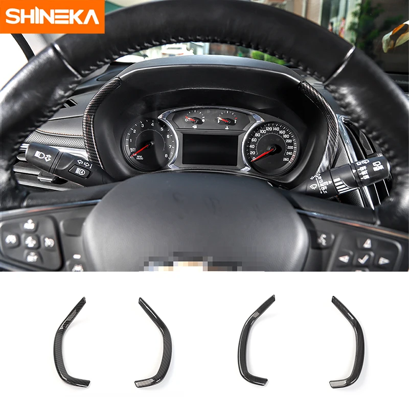 Us 32 65 29 Off Shineka Car Styling Dashboard Instrument Panel Dash Board Decoration Cover Trim Strips Stickers Fit For Chevrolet Equinox 2017 In