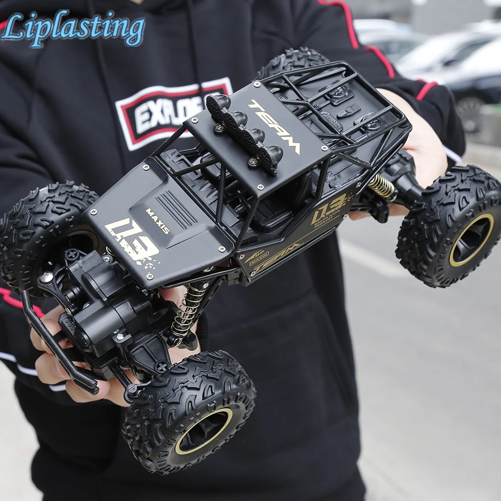 Радиоуправляемый автомобиль 1:16 4WD Rock Crawlers вождение автомобиля двойные двигатели привод Bigfoot автомобиль пульт дистанционного управления модель автомобиля внедорожник игрушка