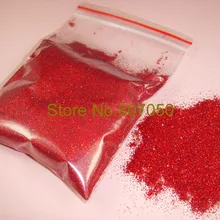 50 грамм x(0,2 мм) 008 дюймов голографический лазер Красного цвета блестящие изысканные Блестки для ногтей порошок для ногтей