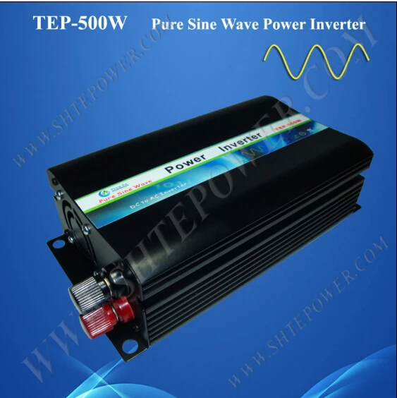 

Pure sine wave dc12v to ac 220v inverter 500w off grid solar