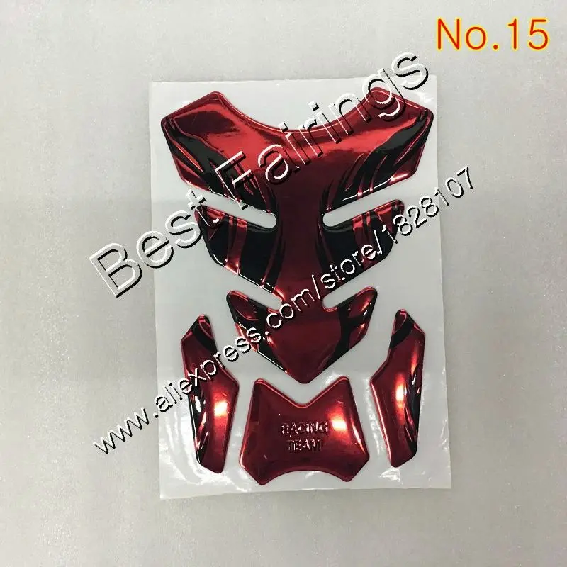 3d углерода Волокно Танк Pad Protector для Honda CBR500R 11 12 13 14 cbr500 R CBR 500 R CBR 500R 2011 2012 2013 GP Бензобак наклейка