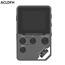 ACLDFH HIFI 8GB MP3 PLAYER 1.8 Inch Screen Play 60hours mp3 player High Sound Quality Music Player Support 32G TF Card FM E-book