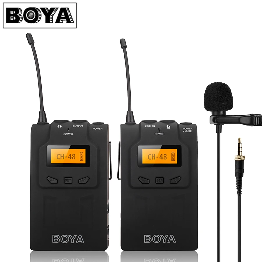 BOYA BY-WM6 UHF Omni-directional Lavalier