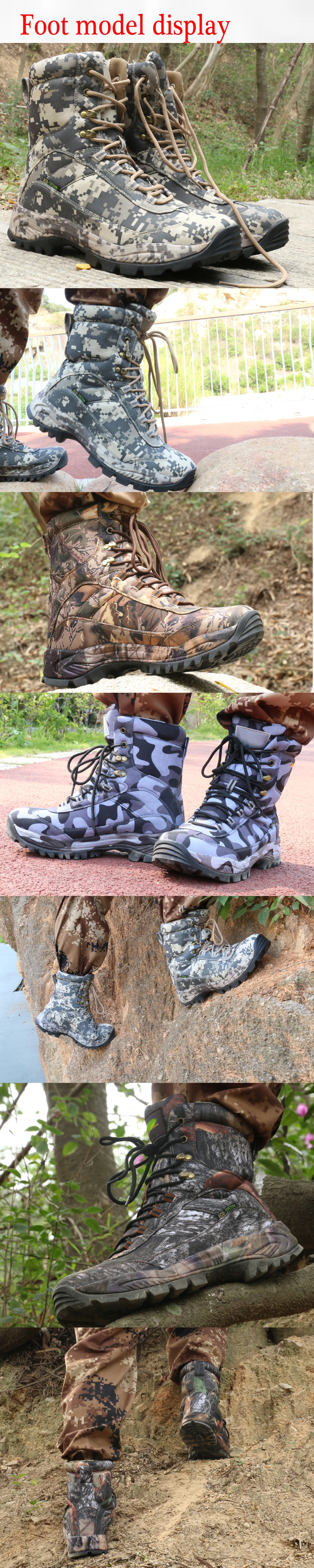CUNGE/уличная тактическая спортивная мужская обувь для кемпинга, альпинизма, мужские походные ботинки, горные Нескользящие водонепроницаемые ультра-светильник