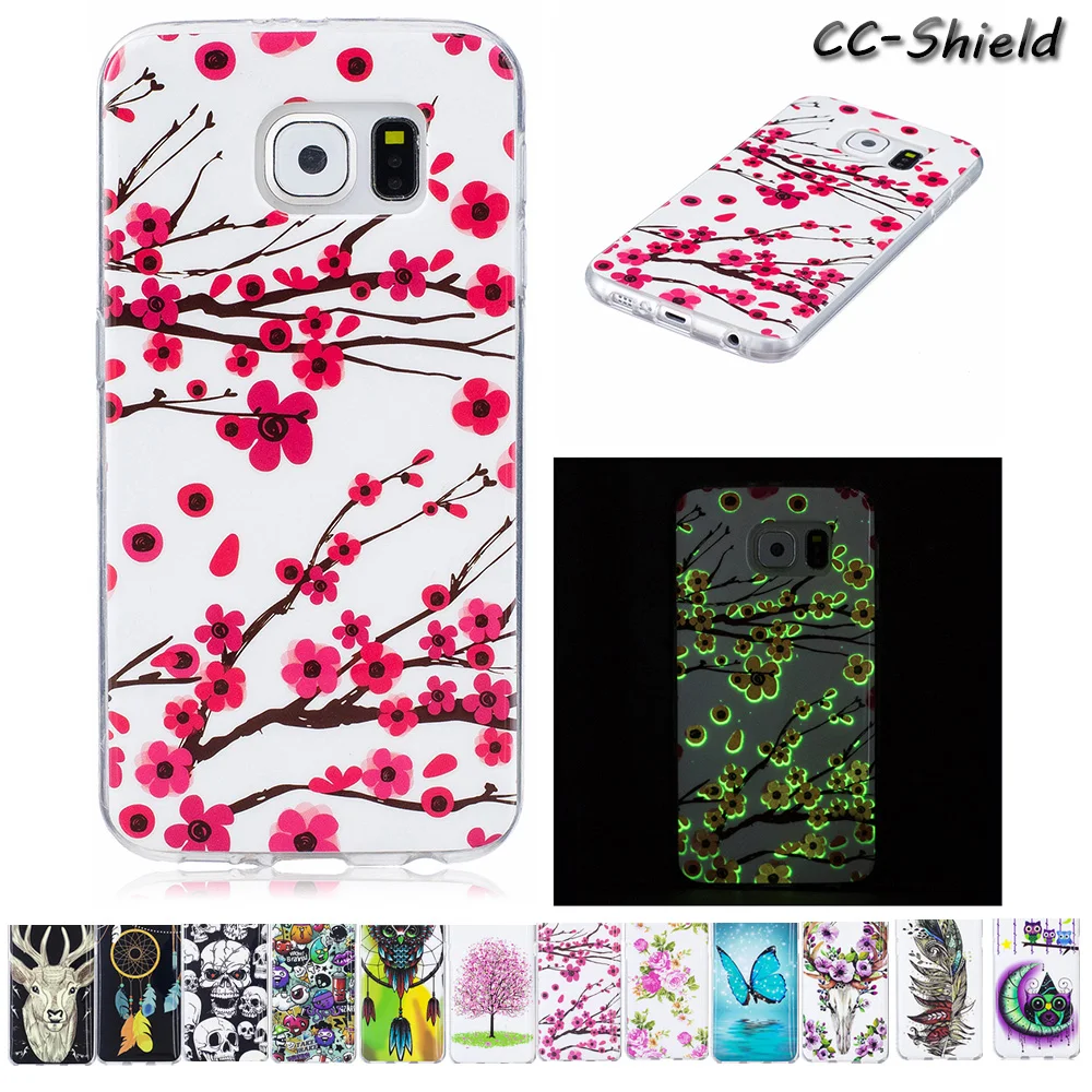Luminous Case for Samsung Galaxy S6 S 6 SM-G920F SM-G920FD SM-G920W8 SM-G920i SM G920F G920i G920FD G920W8 TPU Soft phone case |