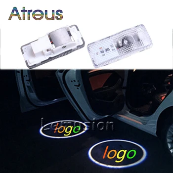 

Atreus 2X LED Courtesy Lamp Car Door Welcome Light Projector Shadow Styling For Citroen C3 C4 C5 picasso saxo xsara Accessories