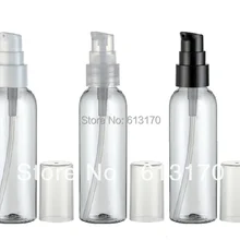 60 мл пустой ПЭТ бутылки лосьон косметический упаковывать бутылки духи туалетная вода многоразового дорожный набор
