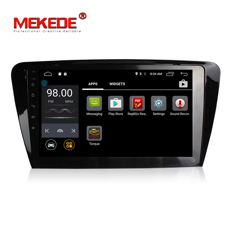 Perfect 10.1" Android Car GPS DVD Multimedia Player For SKODA OCTAVIA 2014 2015 2016 2017 audio car radio stereo navigaton 3