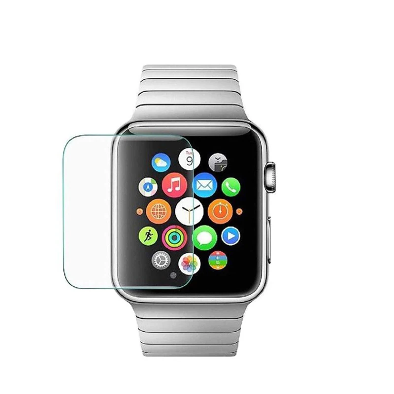 

For Apple Watch Transparent Tempered Glass 42mm 38mm 44mm 40mm Series 4 3 2 1 9H Hardness Anti Scratch Glasses Screen Protector