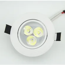 3 комплекта/партия x 1 Вт светодиодные утопленный потолочный Точечный светильник Led Encastrable плафон на открытом воздухе Inbouw светодиодный прожектор белого цвета