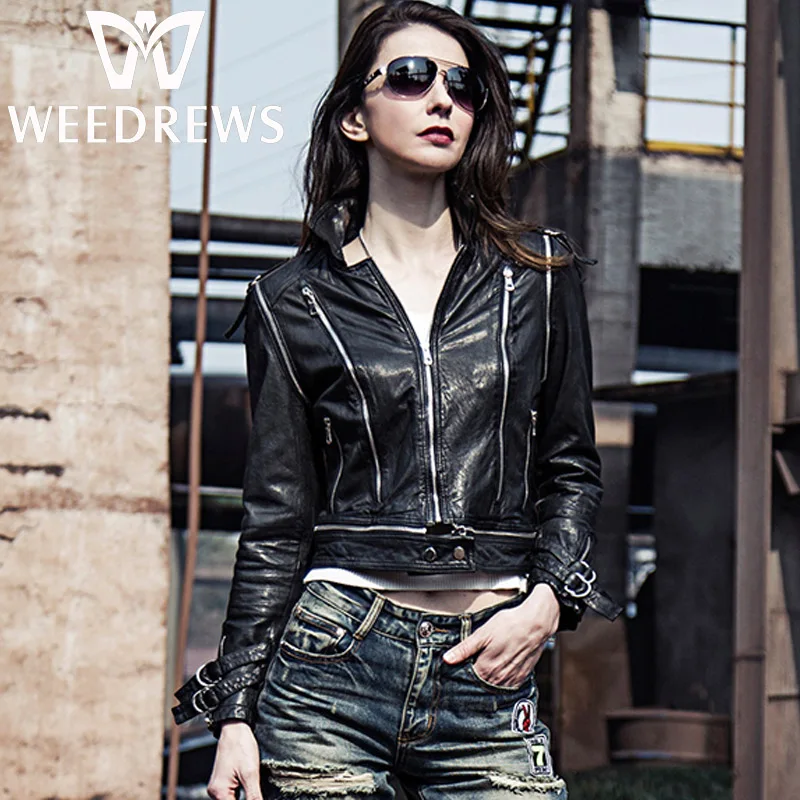 Harley Chaqueta De Cuero Para Mujer - Compra lotes baratos