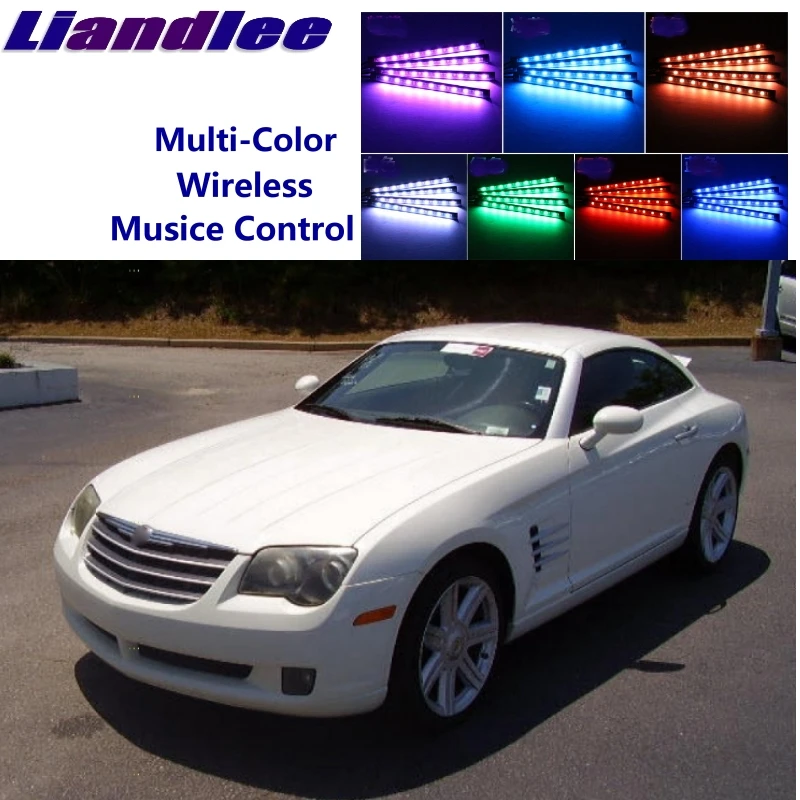 Us 24 47 10 Off Liandlee Car Glow Interior Floor Decorative Atmosphere Seats Accent Ambient Neon Light For Chrysler Crossfire In Decorative Lamp
