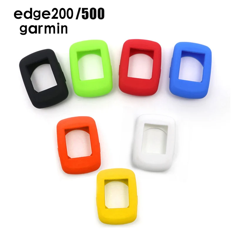 

7 Colors Bicycle computer Cover Thin Soft Silicone Protective Case Smart watch Skin Cover Shell For Garmin Edge 200/520/500