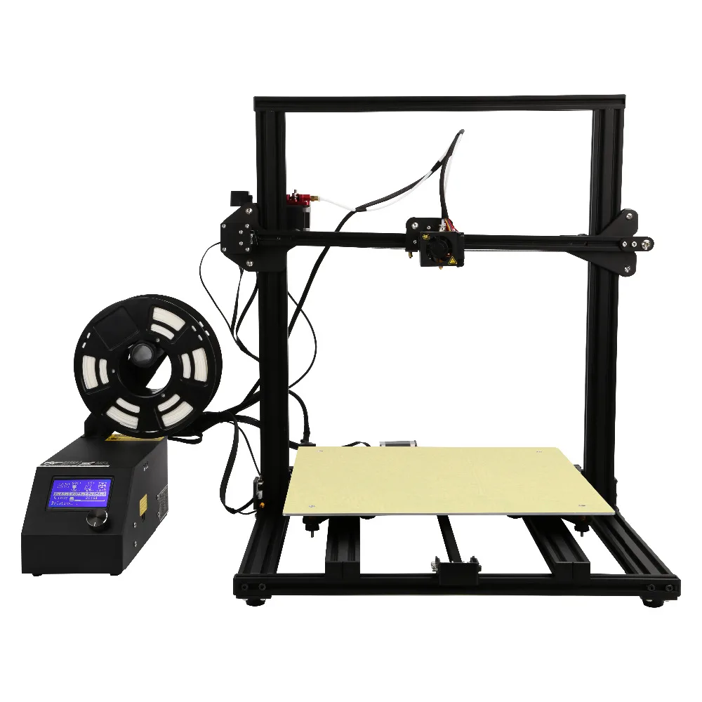 CR-10 S4 3D-принтеры DIY KIT Большой принт Размеры 400*400*400 мм двойной Z стержень, мониторинг волокон, сигнализация, продолжение печати Creality 3d