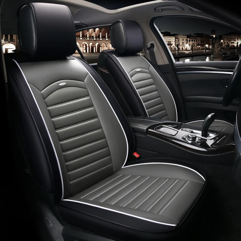 

High end Eco-leather auto seats covers PU Leather Car Seat Covers for KIAsportage sorento kx7 carens venga