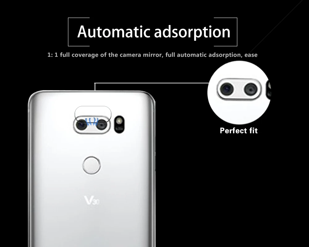 

HD Rear Camera Lens Tempered Glass Film For LG V30 H930 US998 Glass Protection Back Camera Lens Protector Film Anti-Explosion