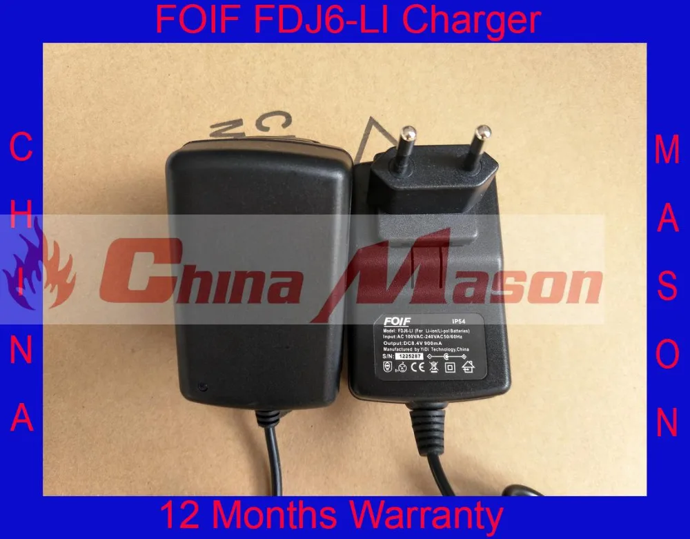 

Replace FOIF charger FDJ6-Li, FOIF Charger FDJ6-Li for FOIF BT42,BT43,BT82,BT82A Li-ion battery