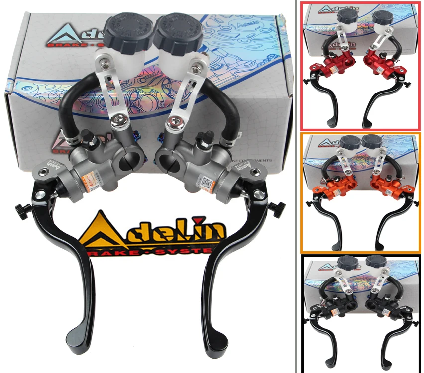 Adelin brake Pump PX1 motorcycle Radial master cylinder lever clutch universal 16mm 17.5mm 19mm For Yamaha Kawasaki Suzuki цена Adelin brake Pump PX1 motorcycle Radial master cylinder lever clutch universal 16mm 17.5mm 19mm For Yamaha Kawasaki Suzuki цены онлайн
