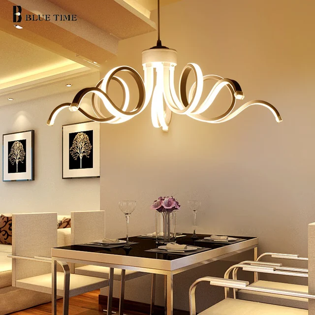 Led Modern Chandelier Lighting Novelty Re Lamparas Colgantes Led Modern Chandelier Lighting Novelty Re Lamparas Colgantes Lamp For Bedroom Living Room Luminaria Indoor Light