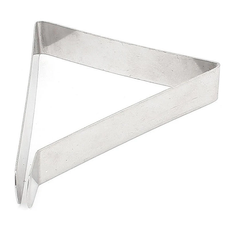 4pcs/set stainless steel tablecloth clip Useful Stainless Steel Table Cloth Clips Holder Cloth Clamps Party Picnic