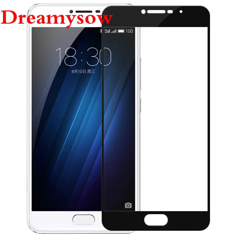 

Tempered Glass for MEIZU M3S Mini M5 Note MX6 for Meizu M5S M5C M3 Note U10 Pro6 7 M3E Colorful Full Cover HD Silk Printing Film