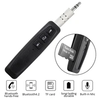 ממ גק Bluetooth אוזניות Bluetooth לרכב ערכות 4.1 מתאם 3.5 מ"מ ג