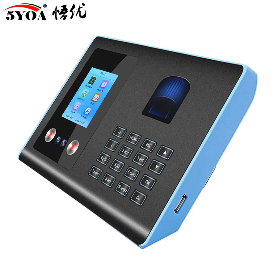 AF01 Biometric Face Facial Fingerprint Recognition Time Attendance System Machine Device Machine