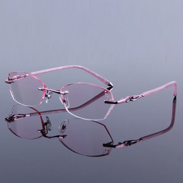Women's Fashion Prescription Reading Glasses Elegant Myopia Single