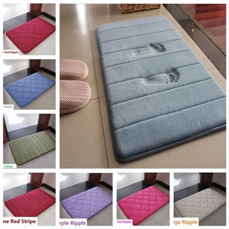 Free Shipping 40x60cm Rug Water Absorbing Slip Resistant Carpet